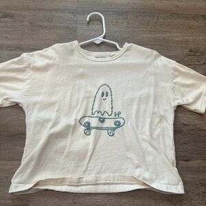 Indy and Pippa Kids Ghost Skateboard Tee